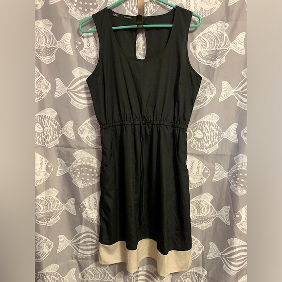 Black and Beige Maurices Dress (Size Large) - Picture 1 of 3
